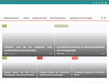 Tablet Screenshot of conmochila.com